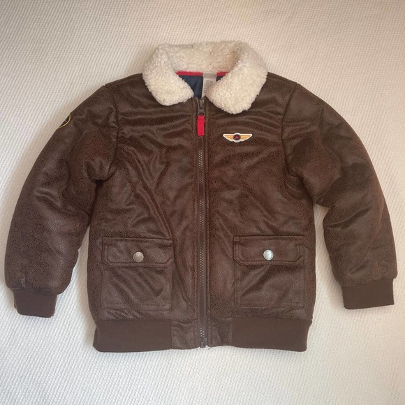 Little Me Jackets & Coats Little Me Aviator Top Gun Style Pilot